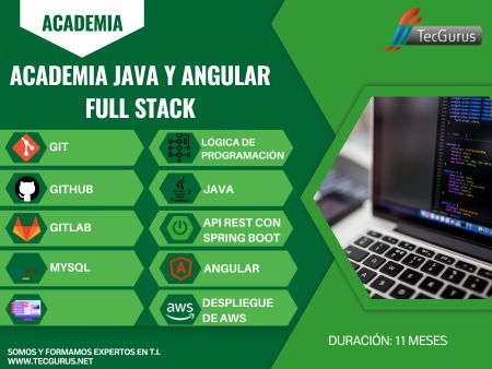 Academia Java y Angular Full Stack